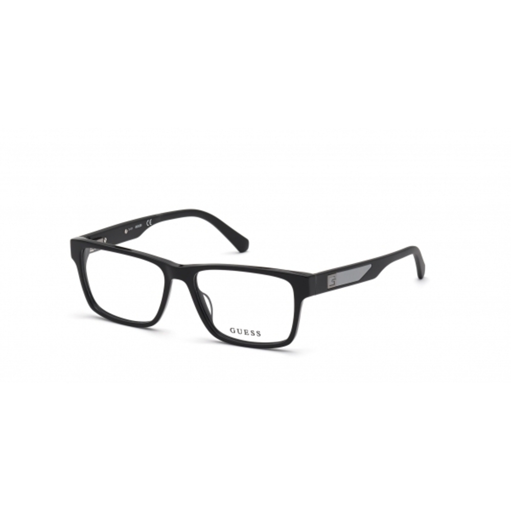 NWT Guess GU50018-001-52 Black 52mm Eyeglasses